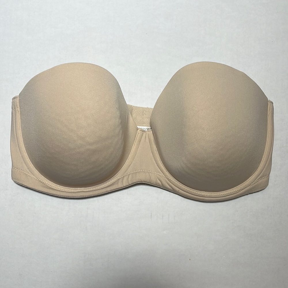 Wacoal Red Carpet Strapless Nude 36DDD 854119